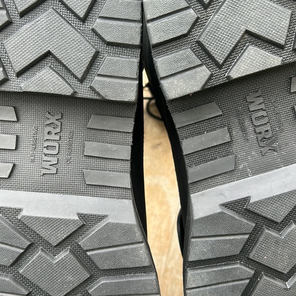 WORX BY RED WINGS MENS SAFETY WORK BOOT STEEL TOE SIZE 12 BLACK - Picture 8 of 11